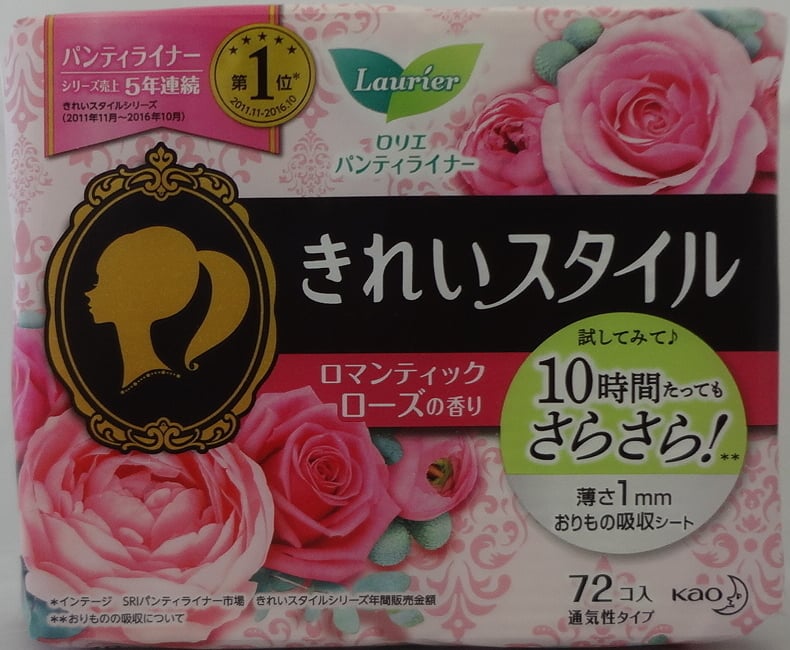 478円 【気質アップ】 ロリエ きれいスタイル ロマンティックローズの香り 72個入 5袋セット
